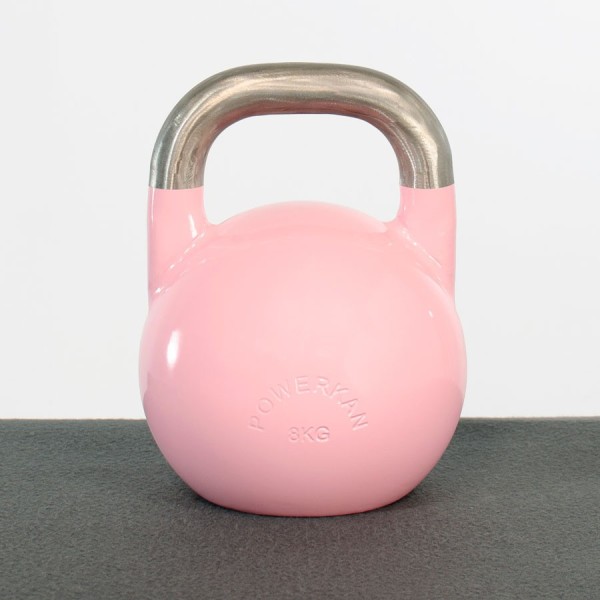 Kettlebells - Pesas rusas 8Kg Rosa