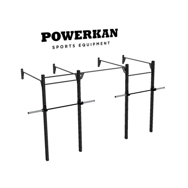 PowerKan | Estructura Sobre Pared 2 Racks